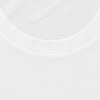 Chrome Hearts Cannes Love You Neck Logo Short Sleeve Tee Shirt White