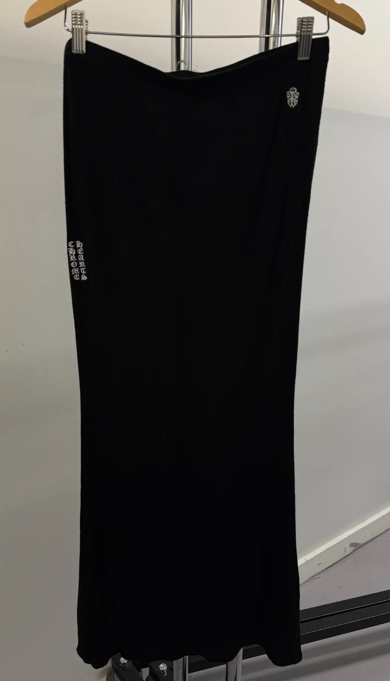 Chrome Hearts Embroidered Thermal Skirt Black