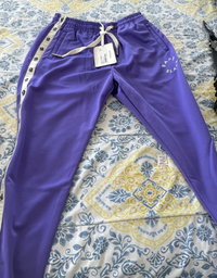 Bape Black Purple Track Pants