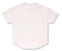 Bape Black Ape Head Short Sleeve Sweatshirt Pink