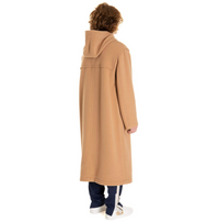 Palm Angels PA Montgomery Overcoat 'Brown/Black' Size 48