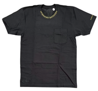 Chrome Hearts Short Sleeve Pocket Crew T-shirt Black/Army Green Size XL