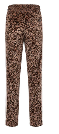 Palm Angels Animalier Track Pants Gold White