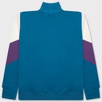 Palm Angels V Colorblock Jacket Cobalt Blue/Off White