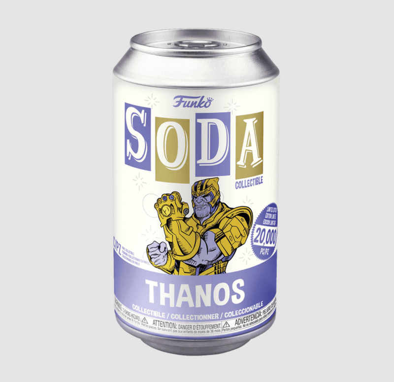 Funko Soda Marvel Thanos Limited Edition Vinyl Figure