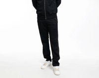 Palm Angels Men's Monogram Studded Track Pants 'Black/Silver' Size Small