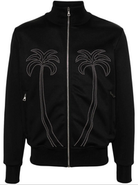 Palm Angels Men's Milano Studded Track Jacket 'Black'