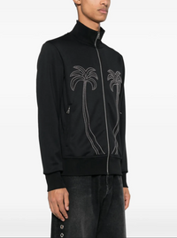 Palm Angels Men's Milano Studded Track Jacket 'Black'