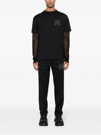 Palm Angels Men's Milano Studded Track Pants 'Black'