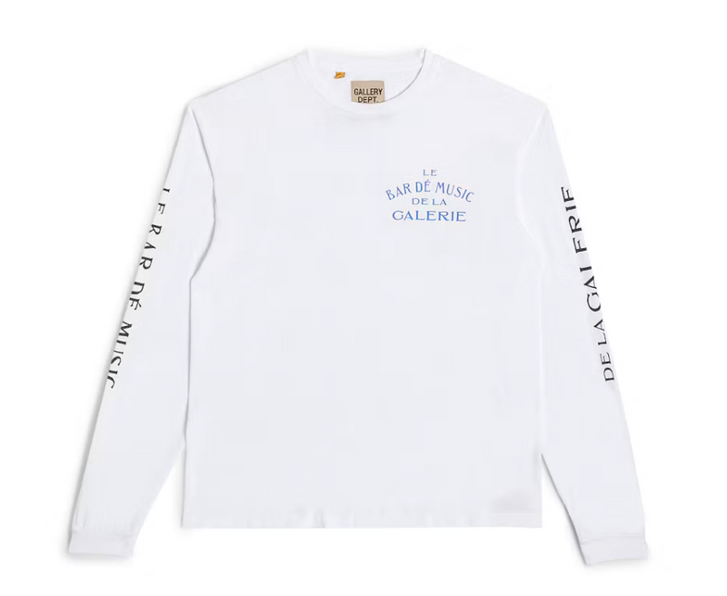 Gallery Dept. Le Bar Shop L/S Tee White