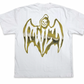 NEW Warren Lotas 'Gold Bat Logo' White T-Shirt MD