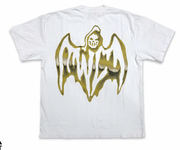 NEW Warren Lotas 'Gold Bat Logo' White T-Shirt MD