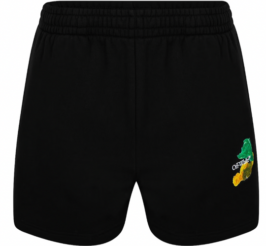 Off-White Brush Air Sweatshorts Black Multi-Color SM