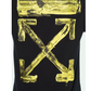 OFF-WHITE Acrylic Arrows S/S Black & Yellow Logo T-Shirt XS