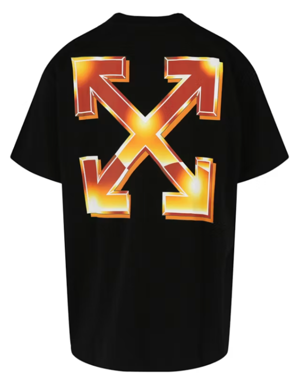 OFF-WHITE 'Orange Metal' Women's Arrow Print Crewneck T-Shirt XXS