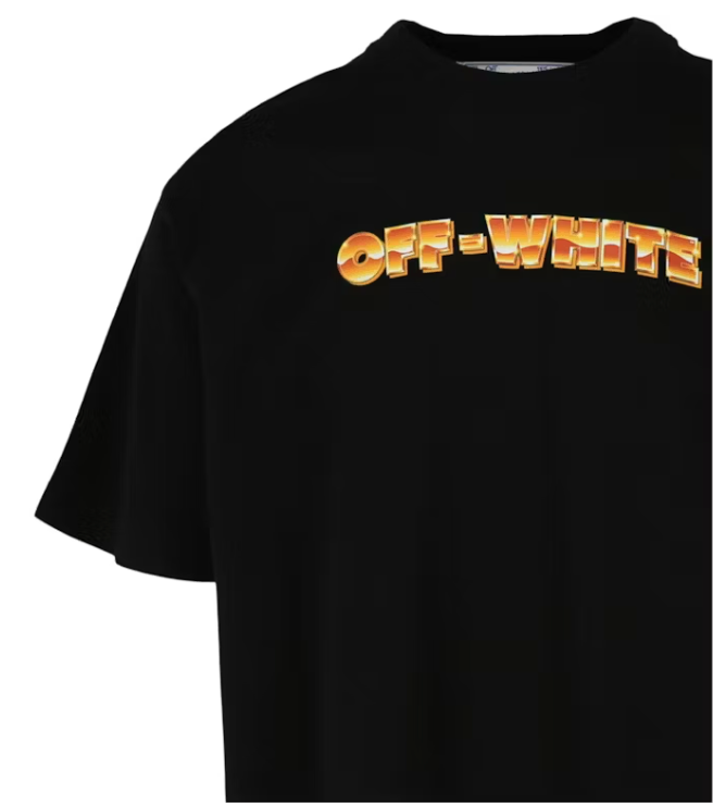 OFF-WHITE 'Orange Metal' Women's Arrow Print Crewneck T-Shirt XXS