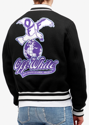 OFF-WHITE Eagle Wool Varsity Jacket SS 25 Capsule Exclusive Size 52 (2XL)