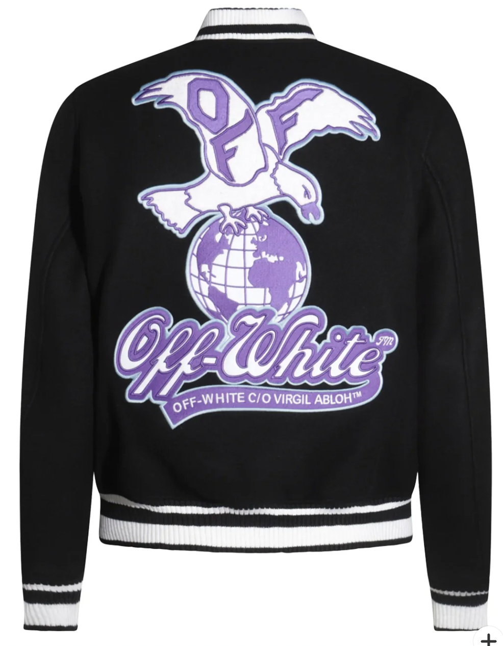 OFF-WHITE Eagle Wool Varsity Jacket SS 25 Capsule Exclusive Size 52 (2XL)