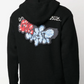 OFF-WHITE Graffiti Chunky Knit Pullover Hoodie F22 Capsule Exclusive XL