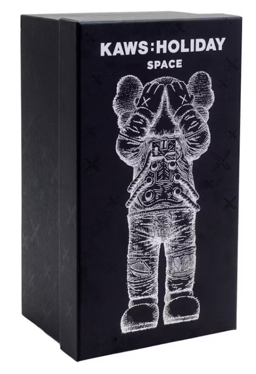 KAWS Special Edition 'Holiday Space' Figure in Silver