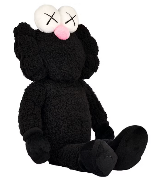 KAWS Limited Edition (Edition of 3000) BFF Plush Doll in Black