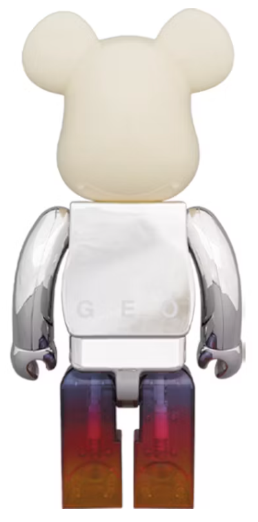 Bearbrick X Geo Limited Edition 400% Figure