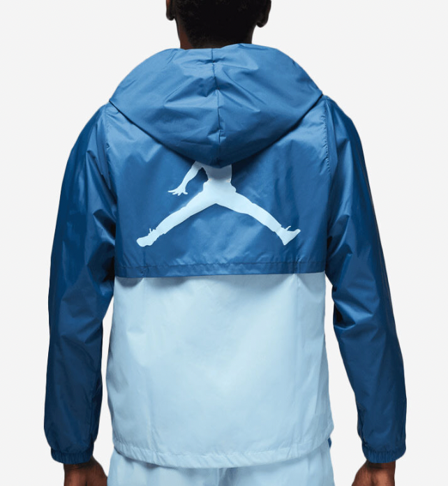 Brand New Air Jordan Essential Rain Windbreaker Jacket Blue XL