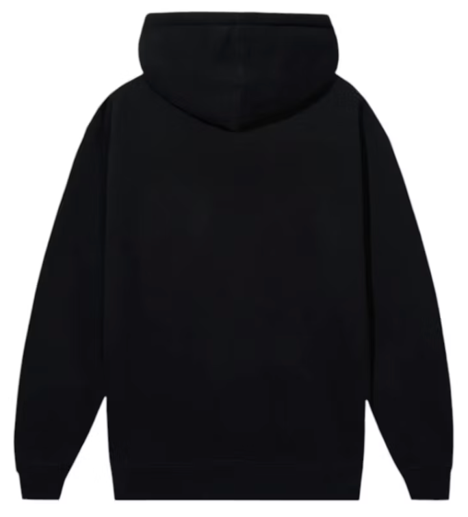 Anti Social Social Club Cut Off Logo Black Hoodie LG