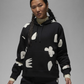 Brand New Air Jordan Artist Series By Mia Lee Women's Fleece Pullover Hoodie LG