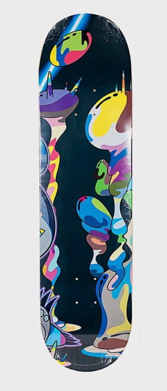 Takashi Murakami x ComplexCon Exclusive 'Polluted Skateboard' Deck Set (Set of 3)