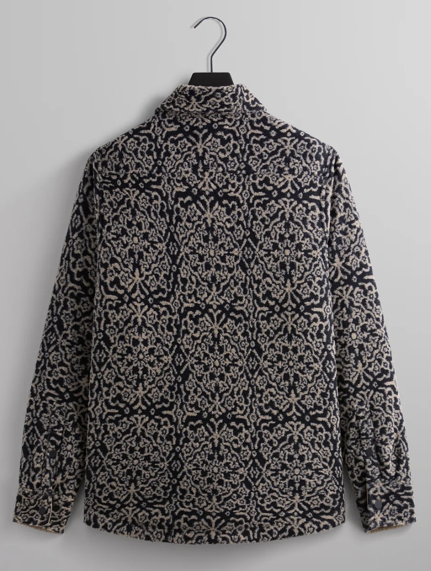 KITH Men's Paloma Tile Jacquard Sherpa Sheridan Jacket - SM BRAND NEW