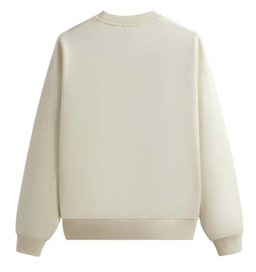 KITH Men's K&K Monogram Nelson Crewneck Sandrift - Small BRAND NEW