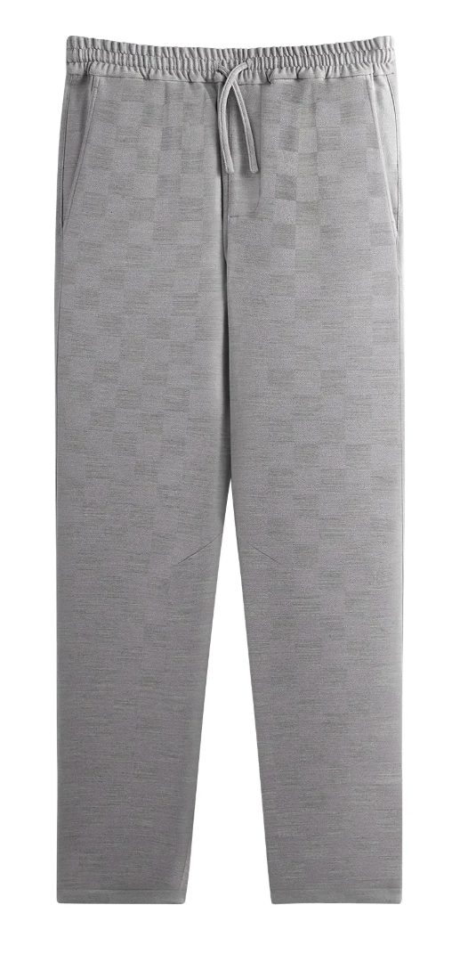 KITH Men's Double Knit Elmhurst Pant - Concrete Grey - Size Small BRAND NEW