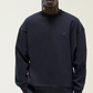 KITH Men's Compact Knit Nelson Crewneck Sweater - Captain - Size Medium