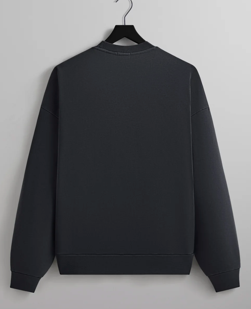 KITH Men's Compact Knit Nelson Crewneck Sweater - Captain - Size Medium