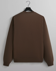 KITH Men's Compact Knit Nelson Crewneck Sweater - Kindling - Size Large