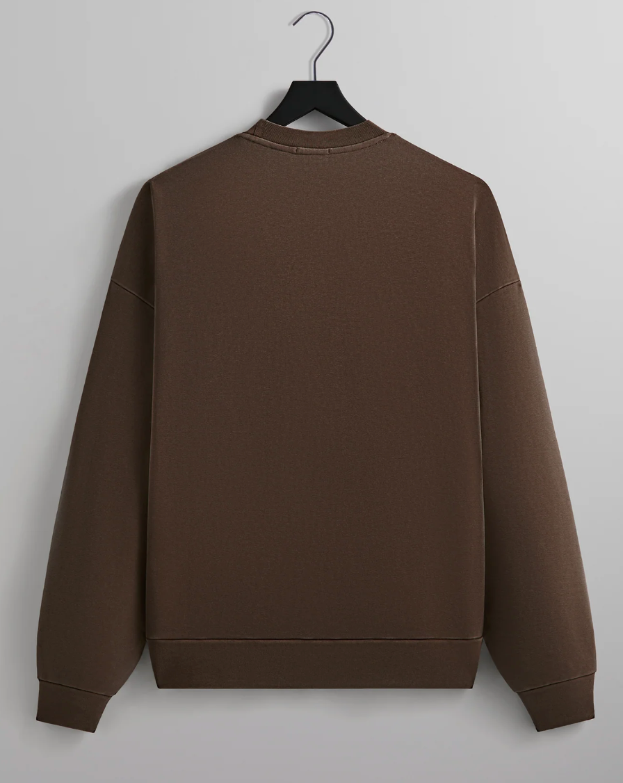 KITH Men's Compact Knit Nelson Crewneck Sweater - Kindling - Size Large