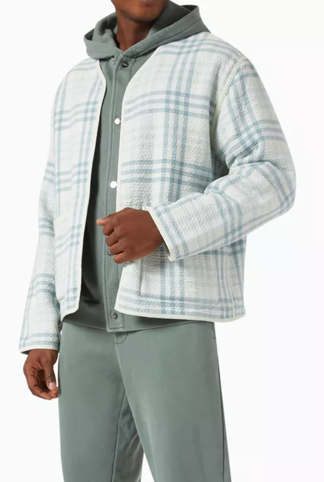 KITH Men's Multi-Color Blue Rope Mens Coaches Jacket Cotton - Size XL