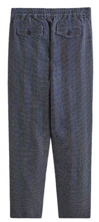 KITH Men's Indigo Stitch Winfield Quilt Pants - Navy - Size XL