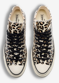 Converse Brand New Chuck 70 High 'Glow in The Dark Leopard Print' Sneakers Size 9M