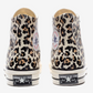 Converse Brand New Chuck 70 High 'Glow in The Dark Leopard Print' Sneakers Size 10M
