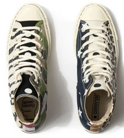 Converse X Brain Dead Men's Chuck All Star 70 High 'Multi-Print' Sneakers Size 13M