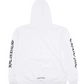 Chrome Hearts Vertical Logo Pullover Hoodie - White - Size Medium