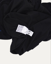 Chrome Hearts Blue Neck Logo Black S/S T-Shirt - Size Large