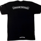 Chrome Hearts Black Scroll Logo Pocket S/S T-Shirt - Size XL