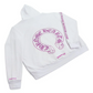 Chrome Hearts Purple Glitter Horseshoe Pullover Hoodie - Size Large