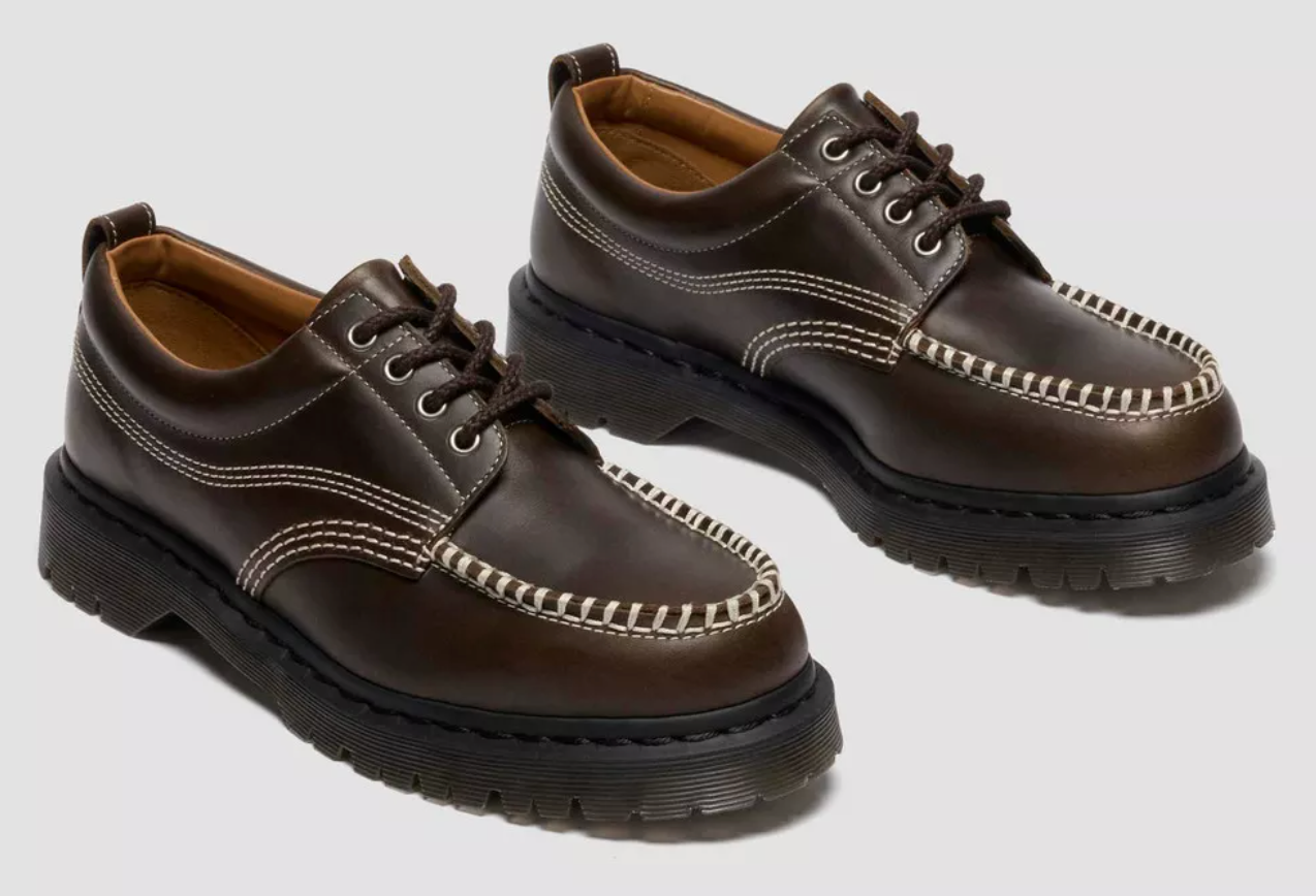 Dr. Marten's Lowell Orleans DMS Olive & Brown - Size 13M