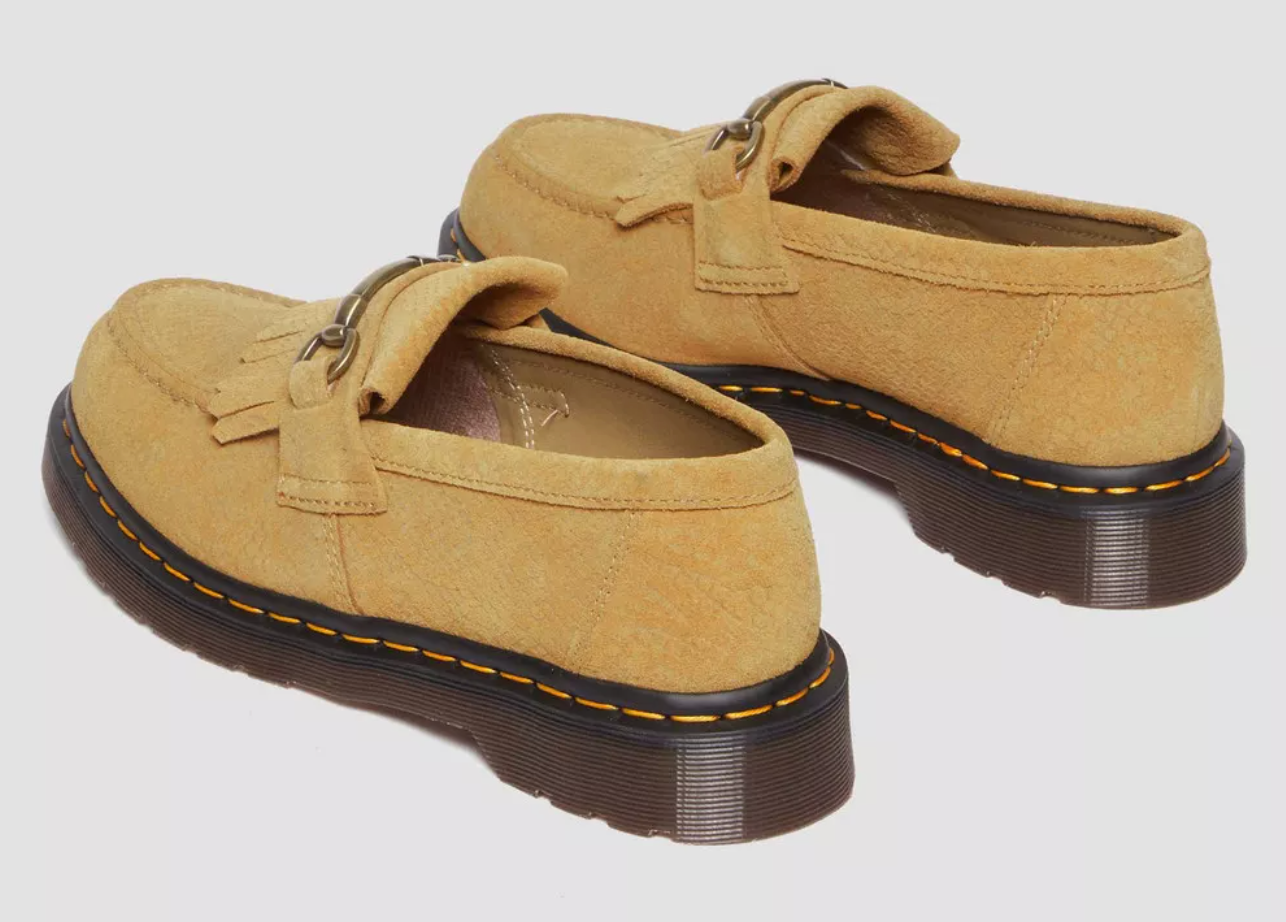 Dr. Marten's Adrian Snaffle 'Autumn Spice' Brown Tassle Loafers - 7M