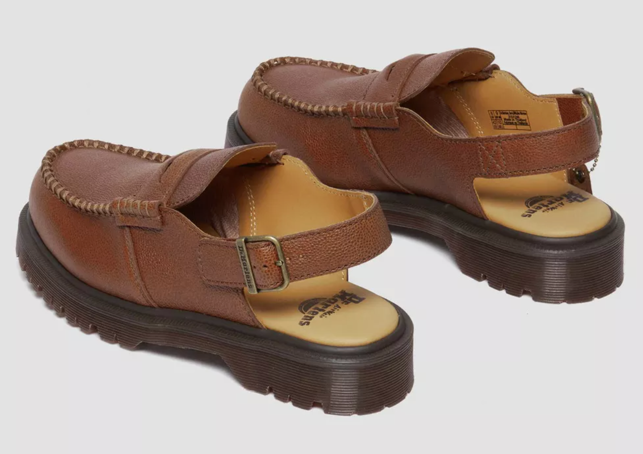 Dr. Marten's Penton Westminster Slingback 'Brown Whiskey' Shoes - 9M