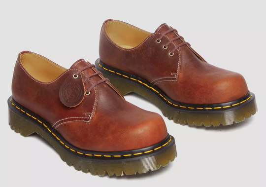 Dr. Marten's 1461 Heritage Tan Leather Oxford Shoes - Size 7M